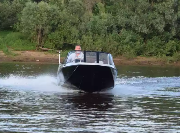 Алюминиевый катер Неман 500 DC водомёт в Назрани