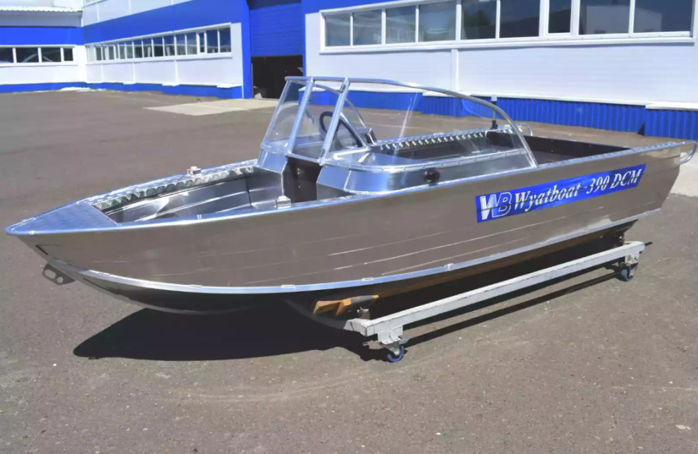 Алюминиевая лодка Wyatboat-390 DCM в Назрани