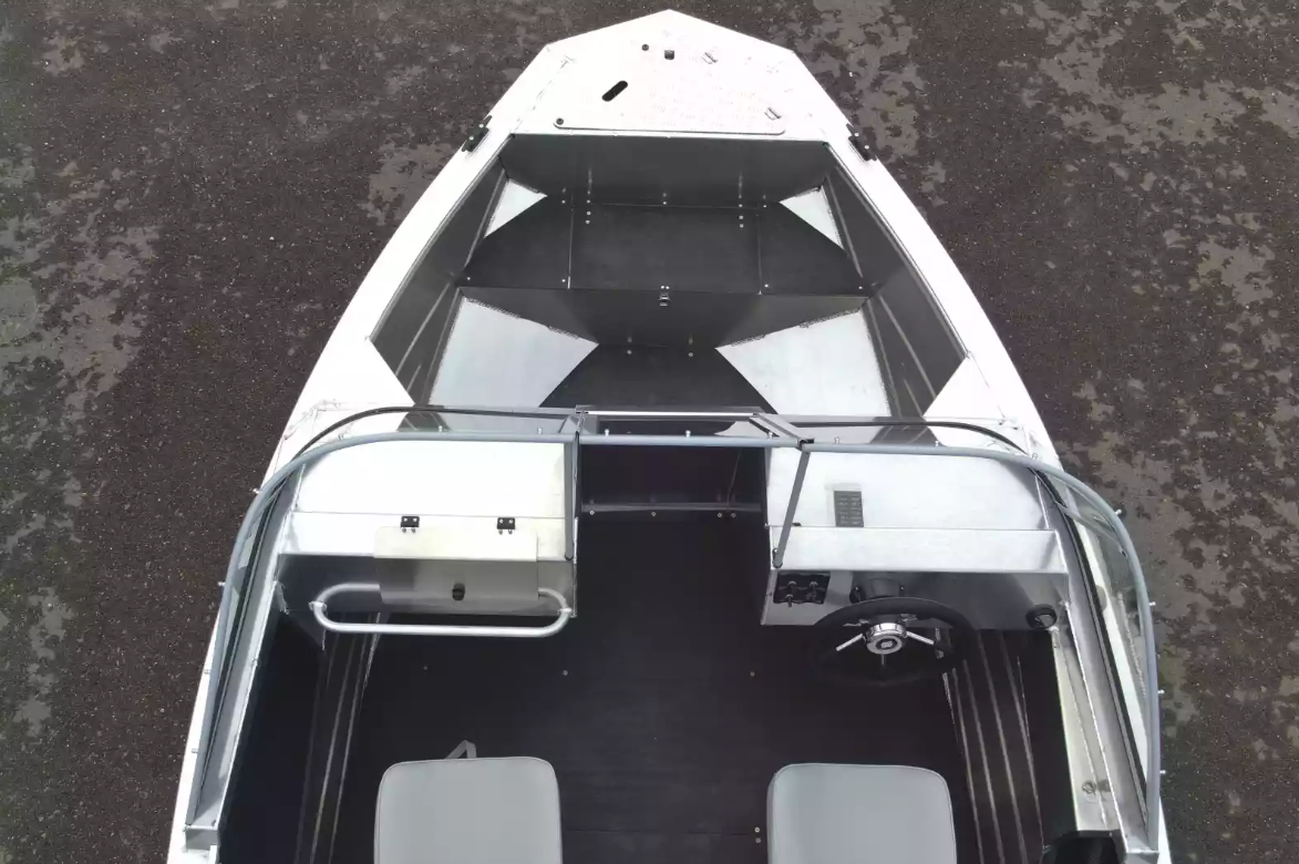 Алюминиевый катер Неман-450 DC NEW без покраски в Назрани