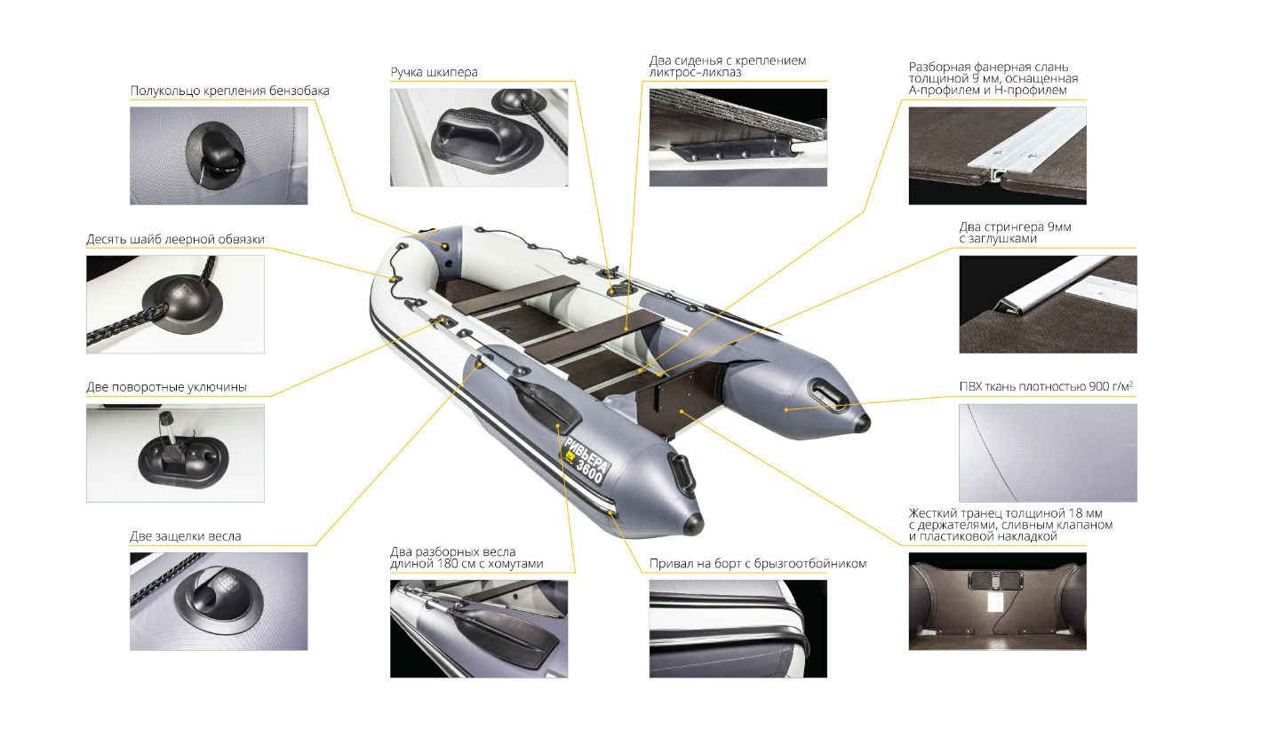 Лодка Ривьера Компакт 2900 СК в Назрани