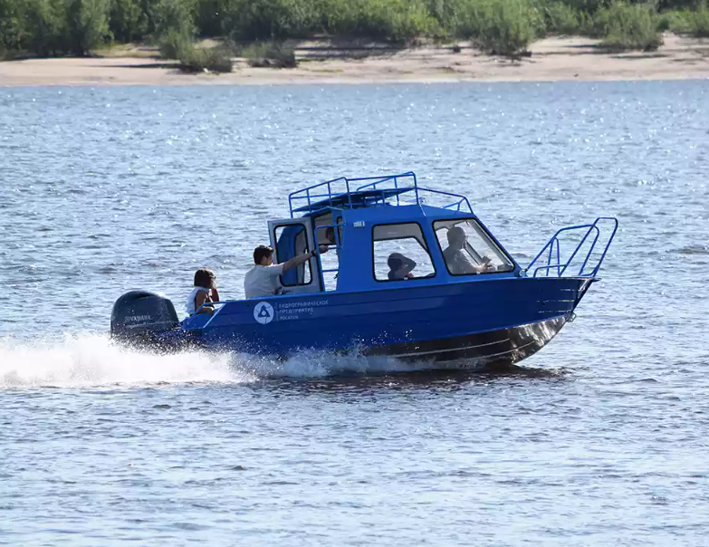 Алюминиевый катер Неман-500 (закрытая рубка) в Назрани