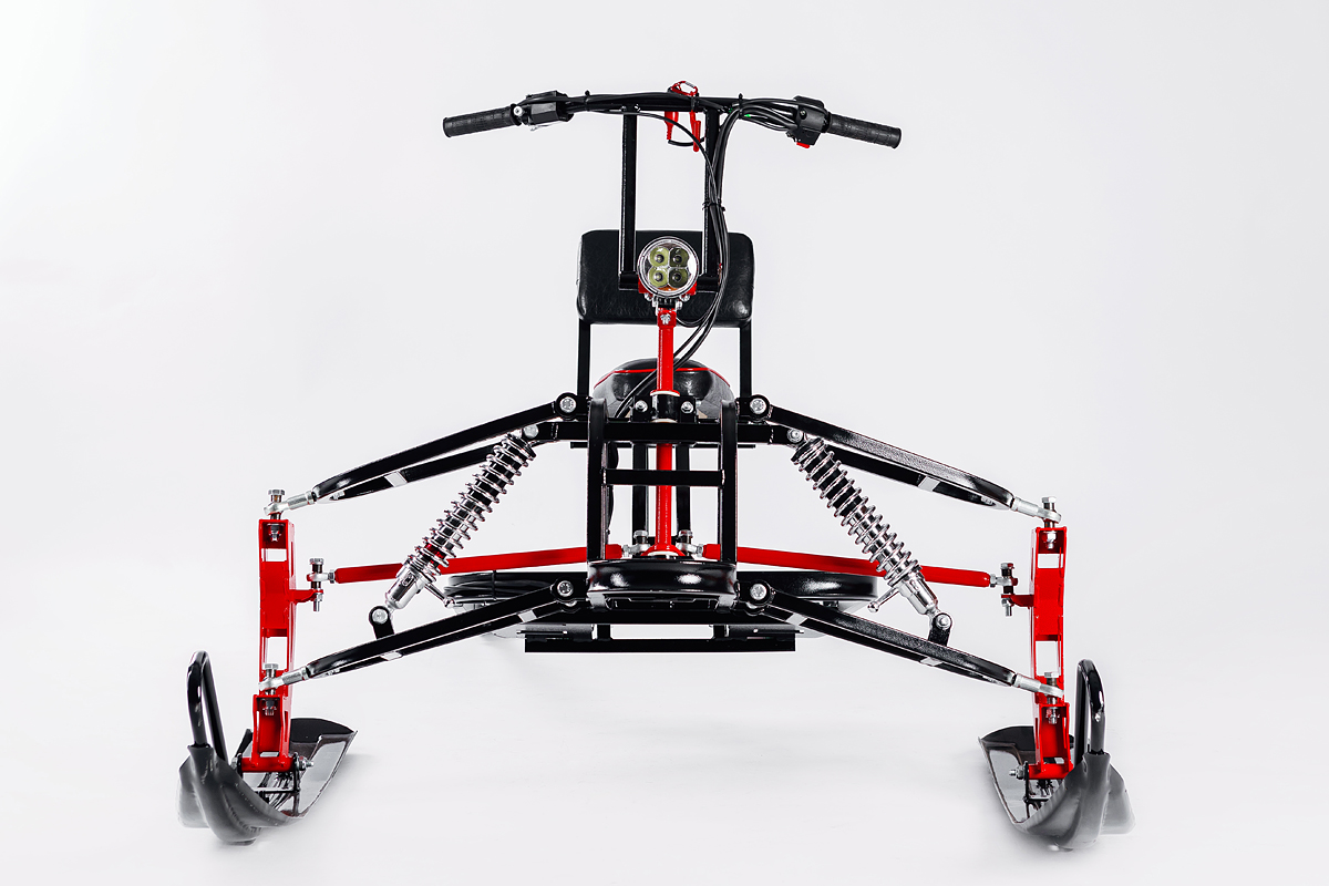 Лыжный модуль IKUDZO с подогревом ручек металлические лыжи в Назрани