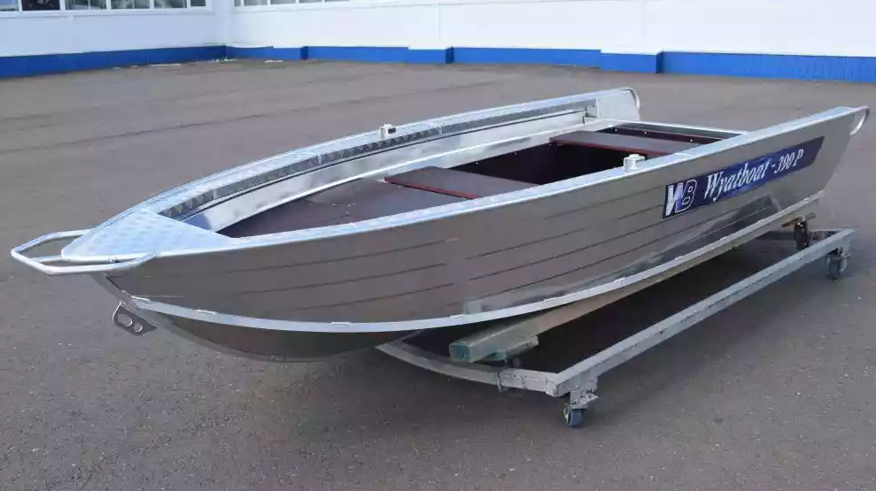 Алюминиевая лодка Wyatboat-390Р Fish в Назрани