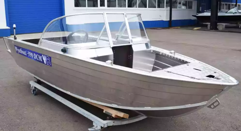 Алюминиевый катер Wyatboat-390 DCM Увеличенный борт в Назрани