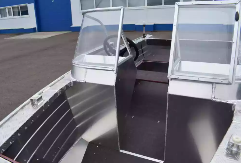 Алюминиевый катер Wyatboat-390 DCM Увеличенный борт в Назрани
