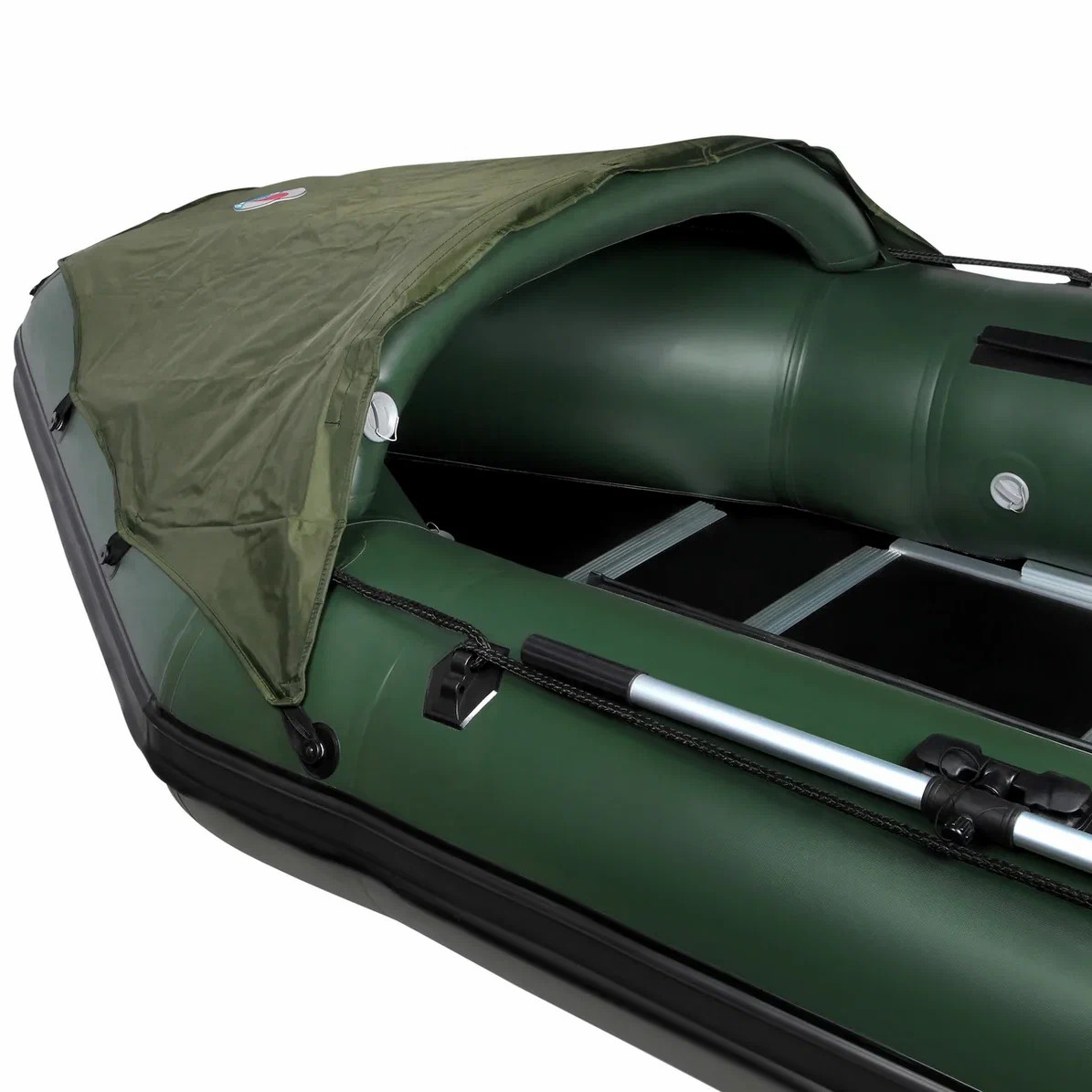 КОМПЛЕКТ НОСОВОГО ТЕНТА К ЛОДКЕ SMARINE SDP MAX 365-380 ЗЕЛЕНЫЙ в Назрани