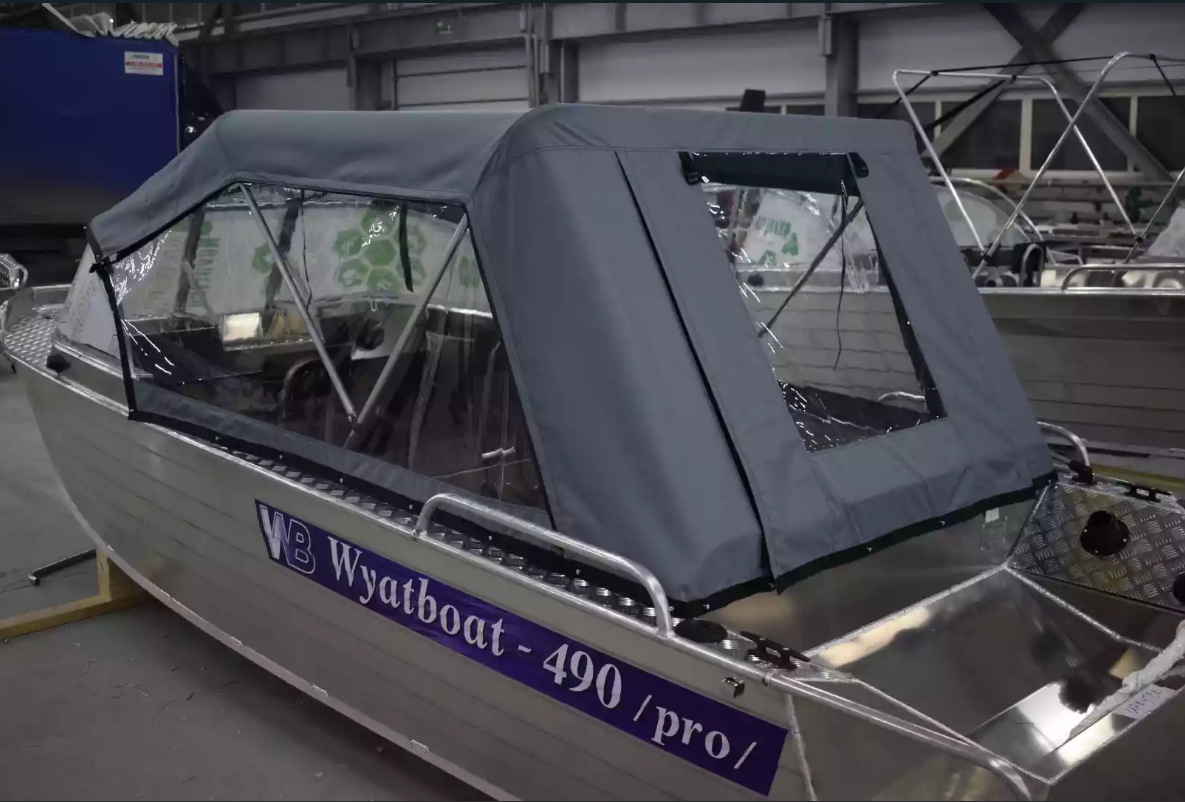 Алюминиевый катер Wyatboat-490 Pro в Назрани