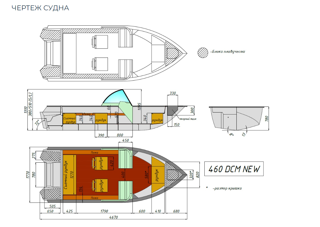 Алюминиевый катер Wyatboat-460 DCM NEW в Назрани