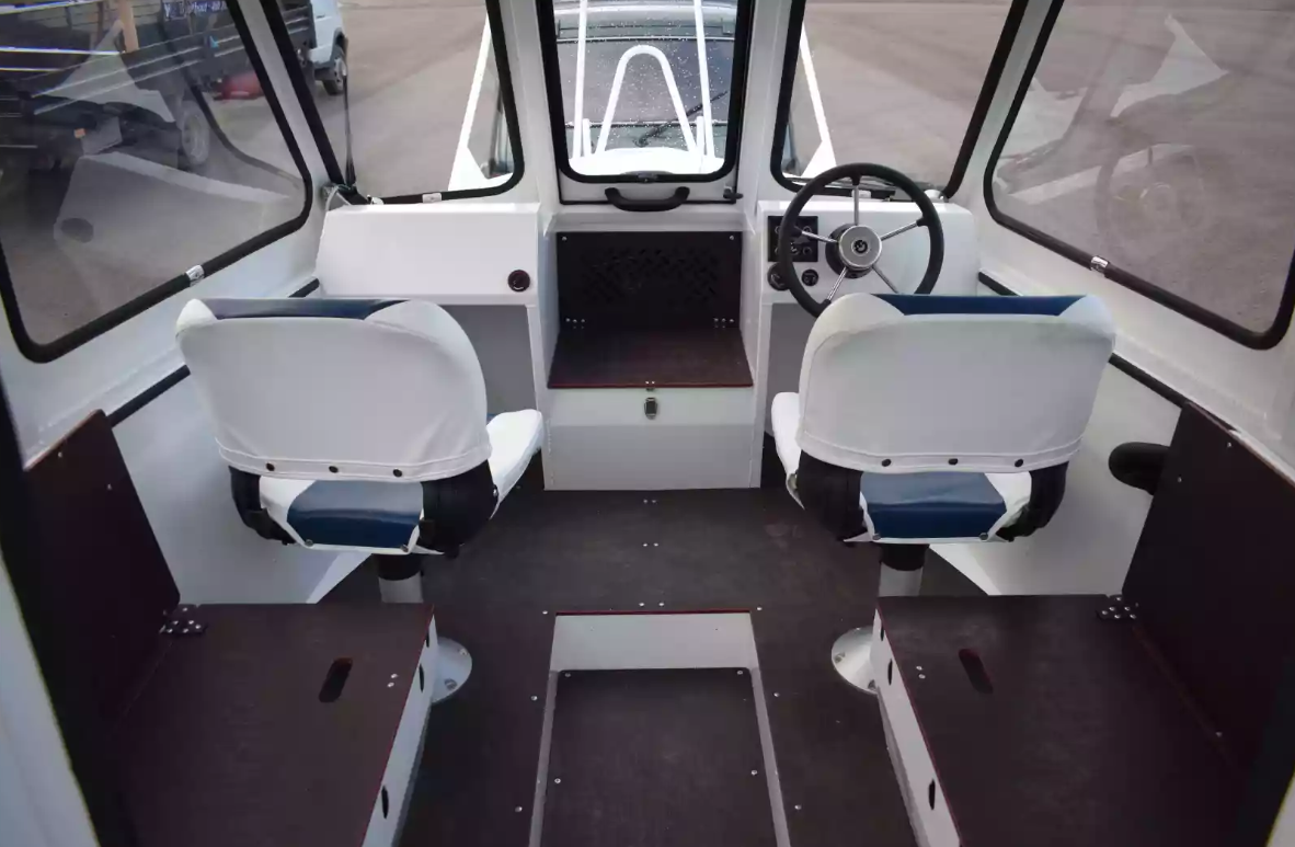 Алюминиевый катер Неман-500 (закрытая рубка) в Назрани