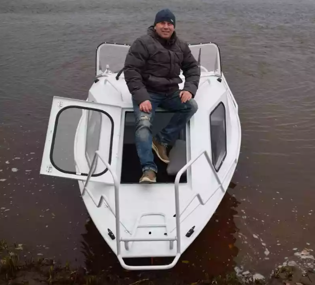 Алюминиевый катер Неман-500 (каютный) в Назрани