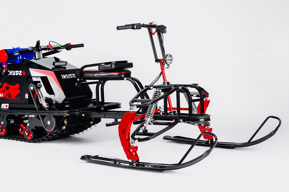 Лыжный модуль IKUDZO с подогревом ручек металлические лыжи в Назрани