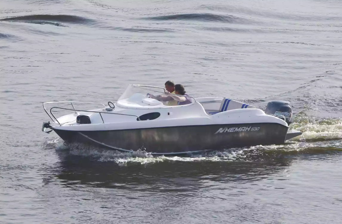 Комбинированный катер Neman-530 с каютой в Назрани