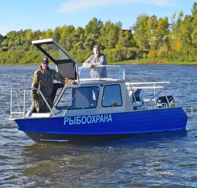 Алюминиевый катер Неман 550 с каютой в Назрани