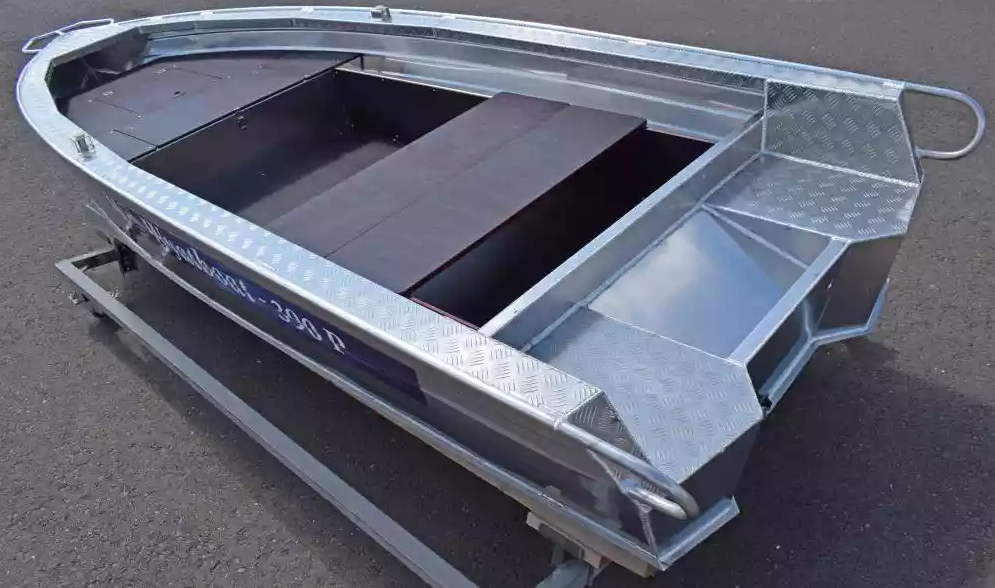 Алюминиевая лодка Wyatboat-390Р Fish в Назрани