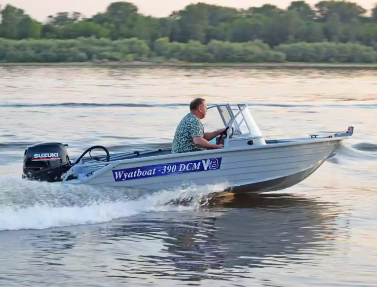 Алюминиевый катер Wyatboat-390 DCM в Назрани