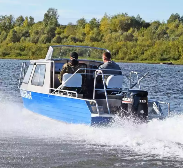 Алюминиевый катер Неман 550 с каютой в Назрани