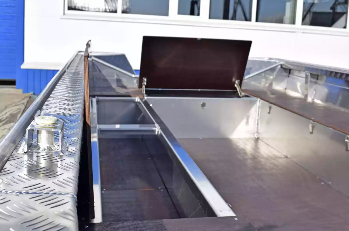 Алюминиевая лодка Wyatboat-490 Jonboat в Назрани