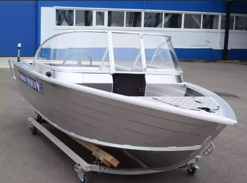 Алюминиевая лодка Wyatboat-390 DCM Увеличенный борт в Назрани