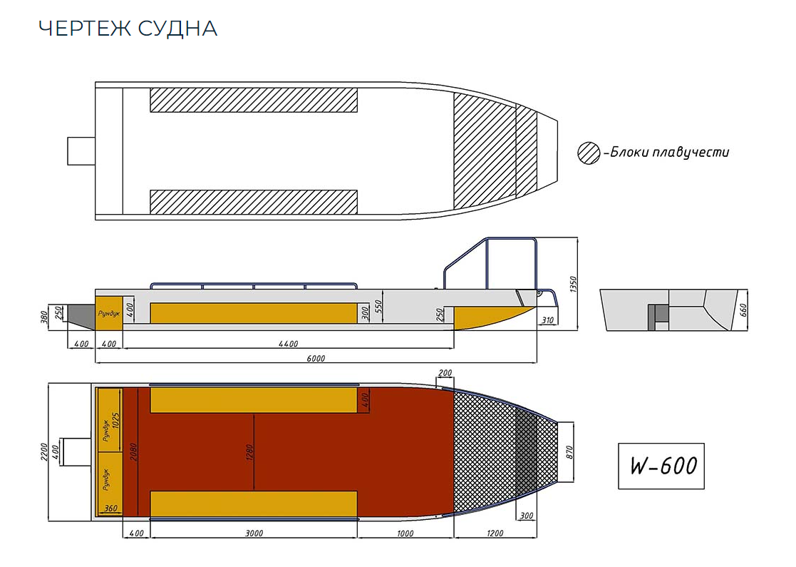 Алюминиевая лодка Wyatboat-600 в Назрани