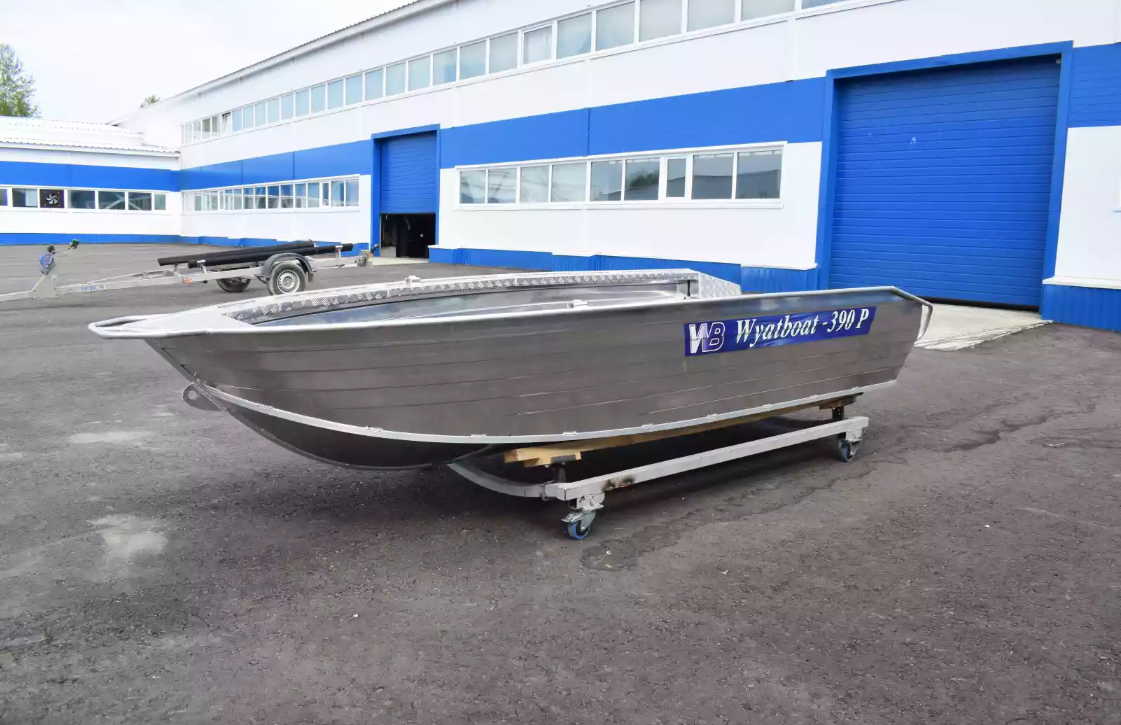 Алюминиевая лодка Wyatboat-390Р Увеличенный борт в Назрани