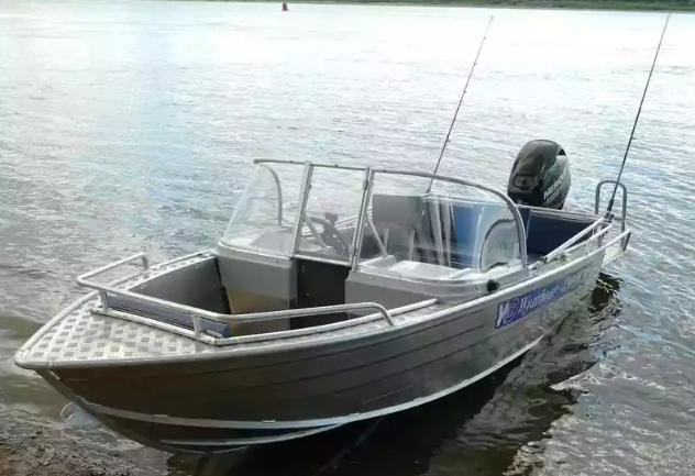 Алюминиевый катер Wyatboat-430T DCM Трансформер в Назрани