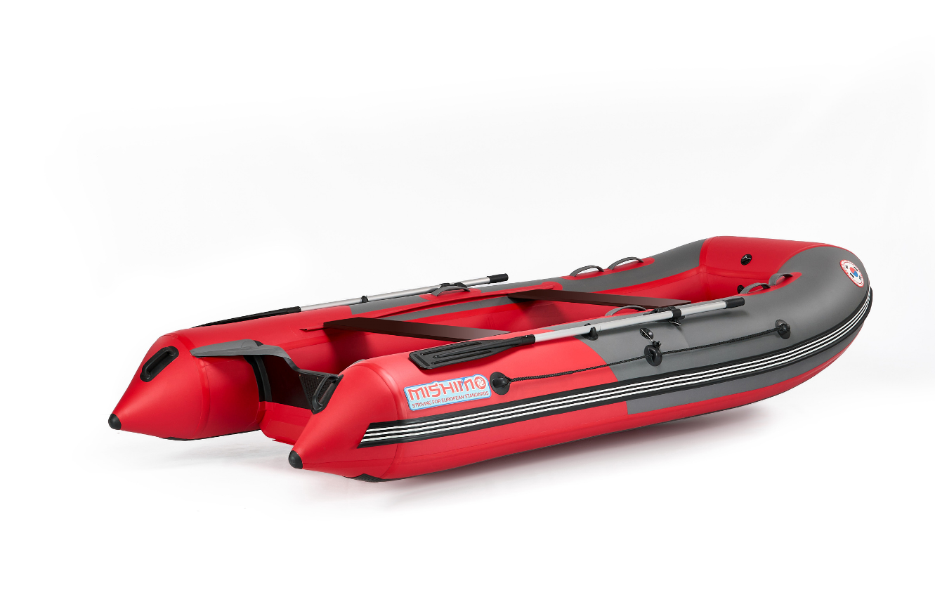 КОМПЛЕКТ ЛОДКА MISHIMO PRO 350 + ЛОДОЧНЫЙ МОТОР MARLIN MP 9.9 (15) AMHS PROLINE в Назрани