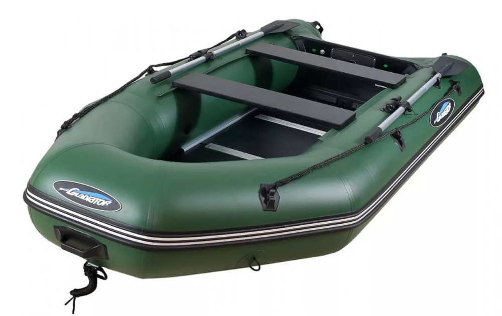 МОТОРНО-ГРЕБНАЯ ЛОДКА ПВХ GLADIATOR A 320 ТК С ФАНЕРНЫМ ПОЛОМ в Назрани