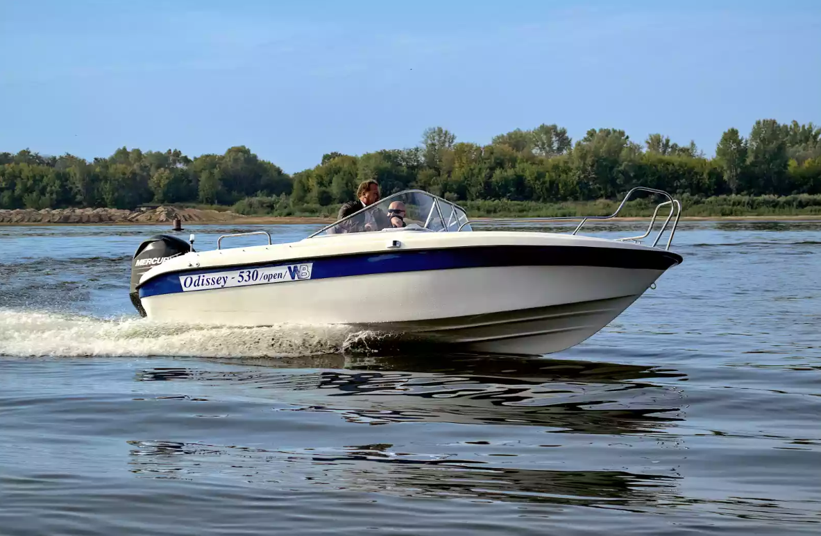 Стеклопластиковый катер Neman-530 Open в Назрани