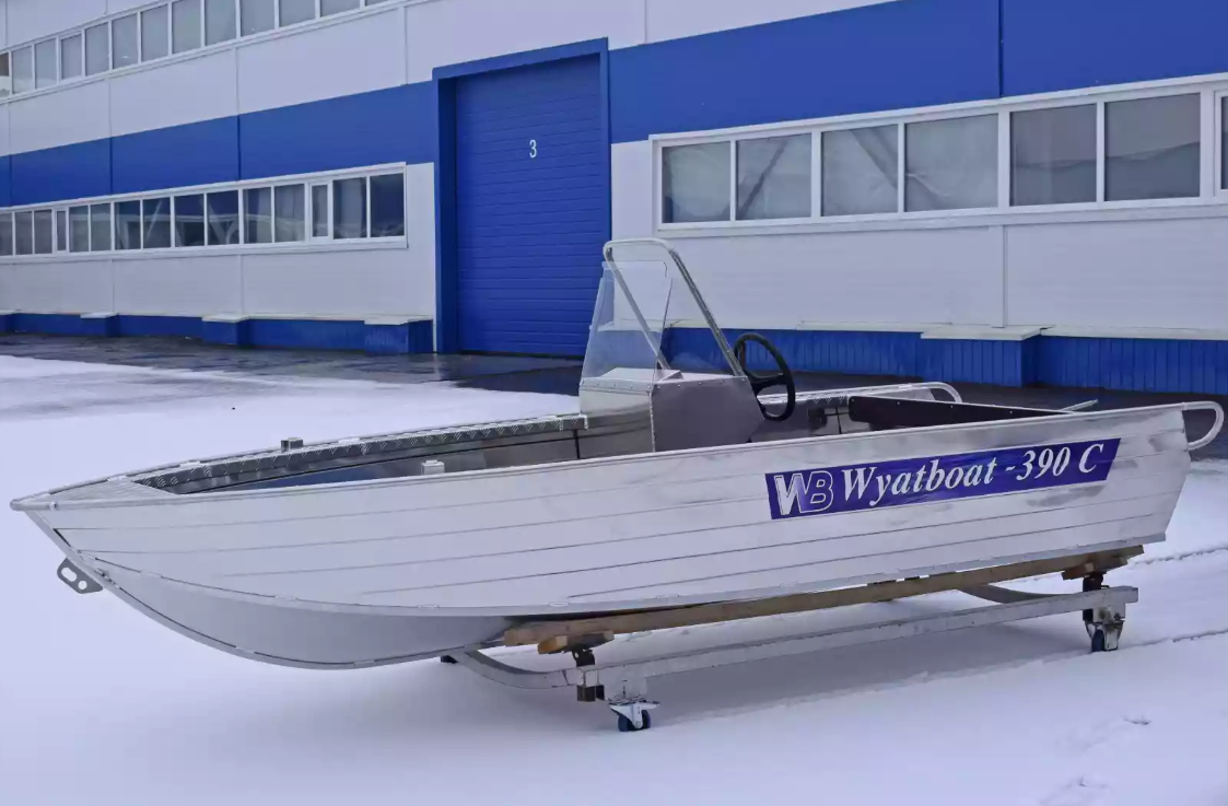 Алюминиевая лодка Wyatboat-390 C в Назрани