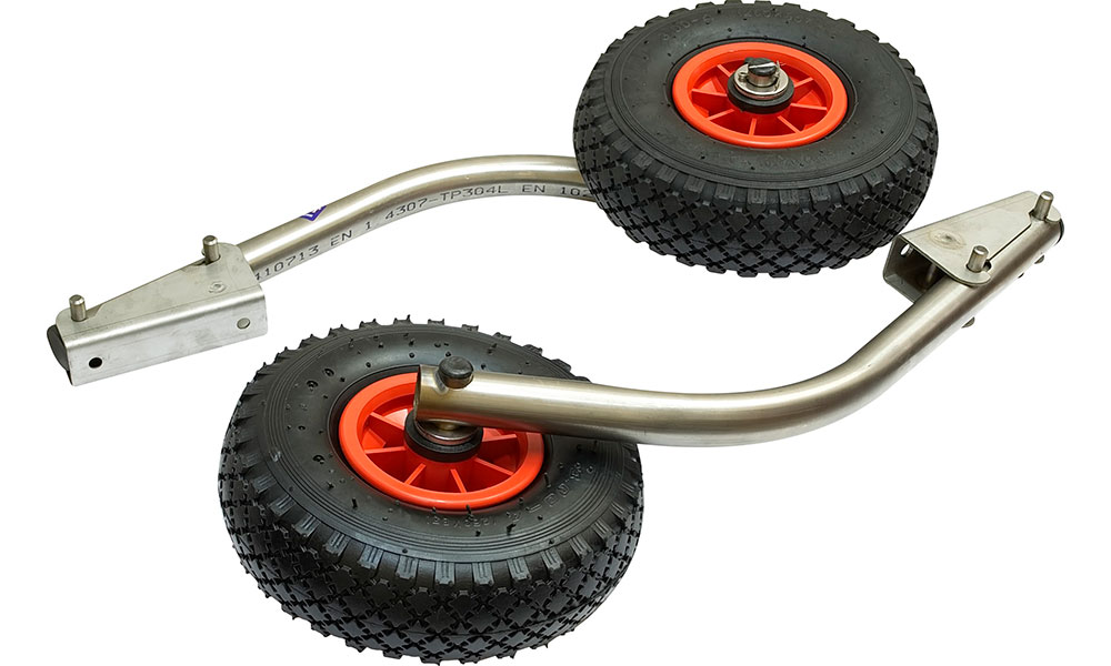 Транцевые колеса модульные для нднд из нержавеющей стали в Назрани