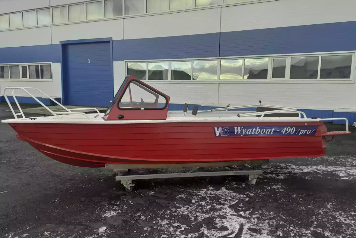 Алюминиевый катер Wyatboat-490 DCM Pro в Назрани