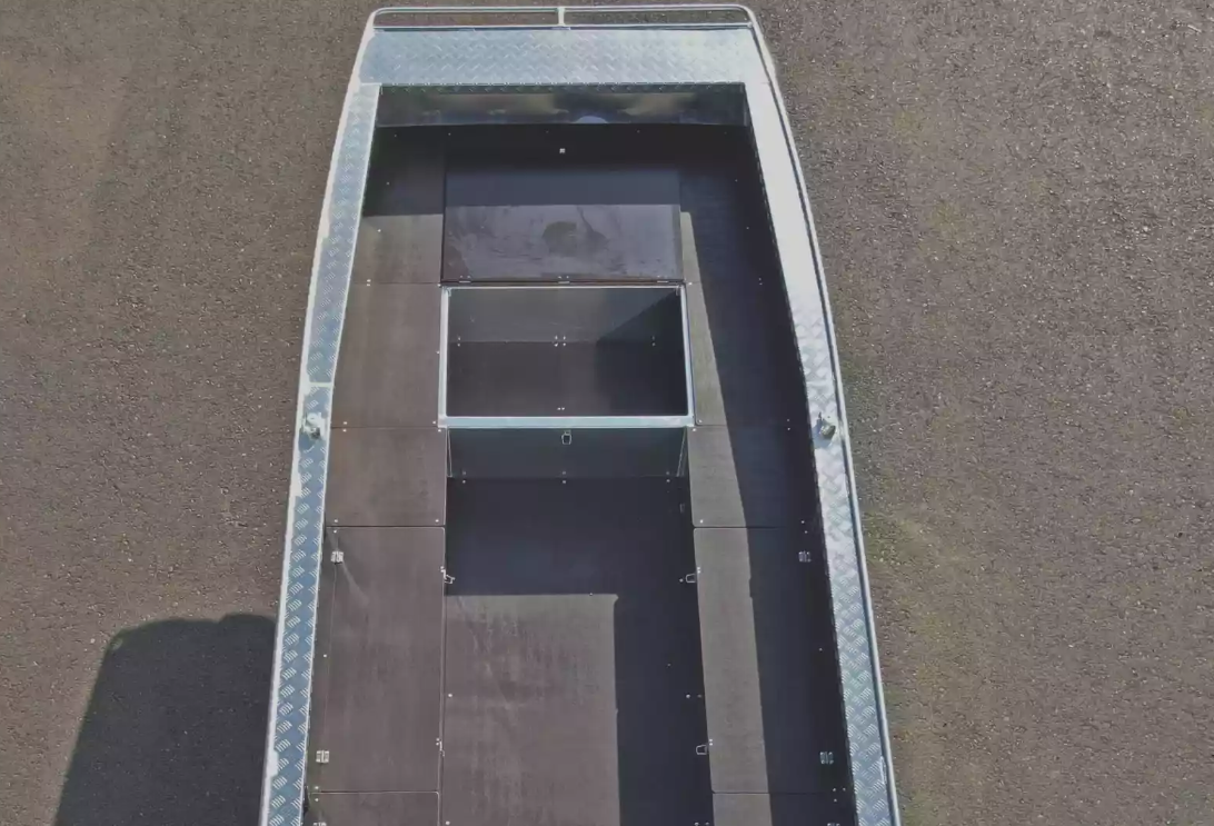 Алюминиевая лодка Wyatboat-490 Jonboat в Назрани