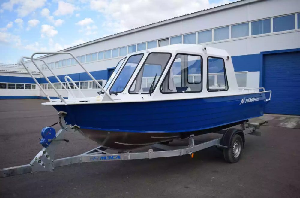Алюминиевый катер Неман-500 (закрытая рубка) в Назрани
