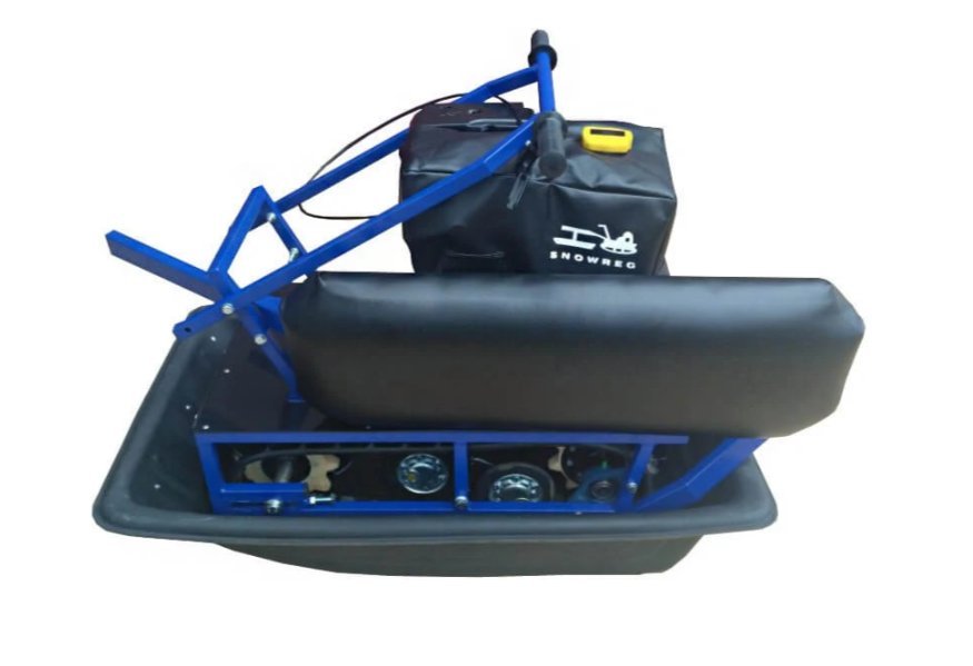 Мини-мотобуксировщик Альбатрос-М с фарой в Назрани