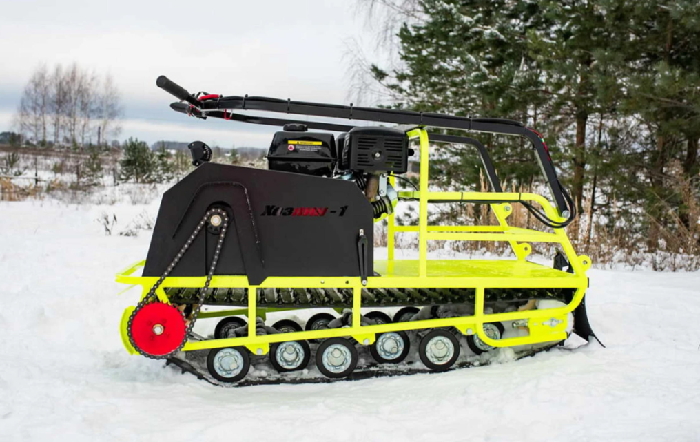 Мотобуксировщик Бурлак ХОЗЯИН-1 (капот металл) в Назрани