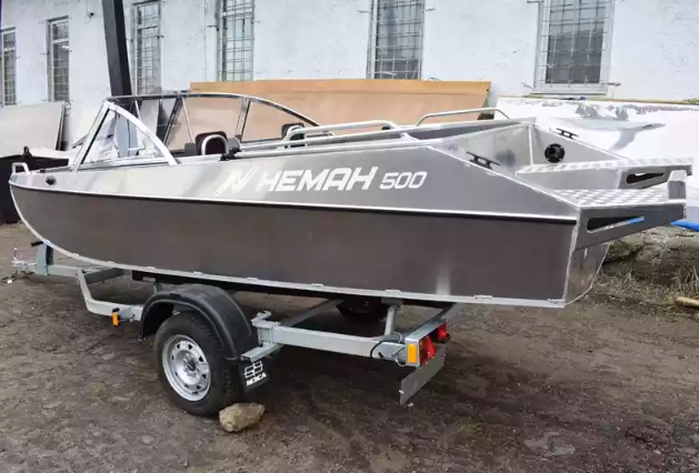 Алюминиевый катер Неман-500 DC (без покраски) в Назрани