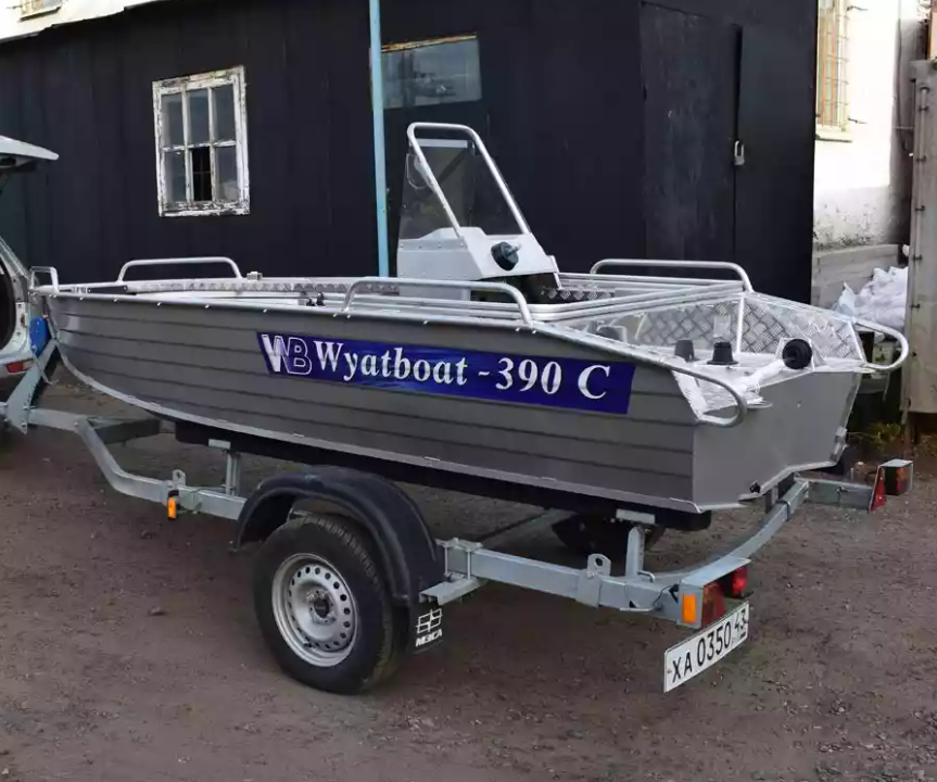 Алюминиевая лодка Wyatboat-390 C в Назрани