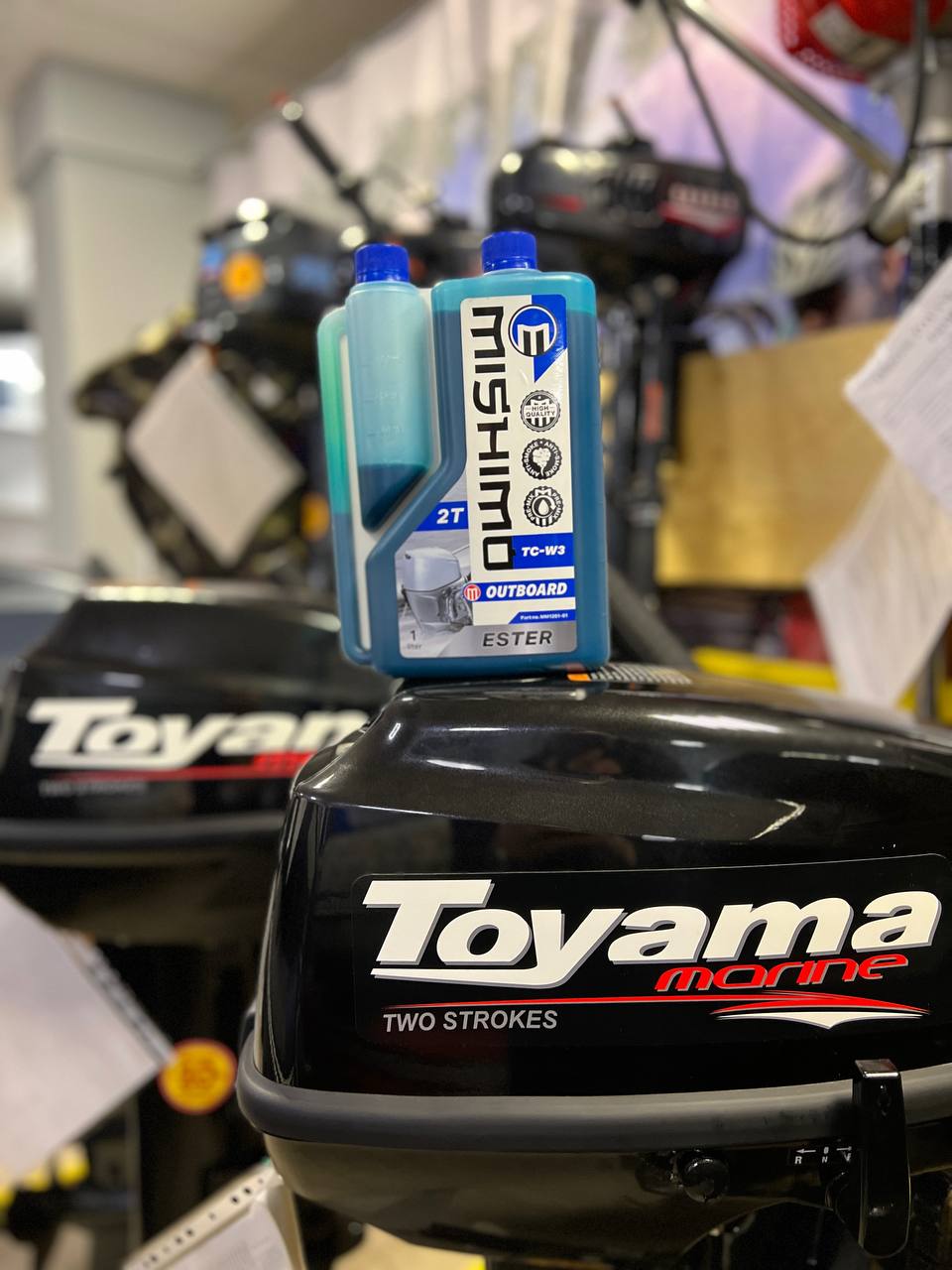 Масло MISHIMO 2T OUTBOARD (ESTER) полусинтетика 1 л в Назрани