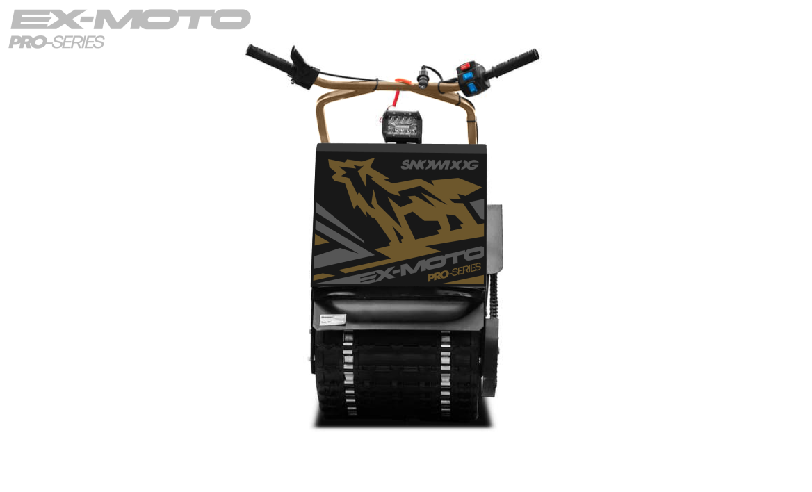 Мотобуксировщик EX-MOTO SNOWDOG S380 8л.с. в Назрани