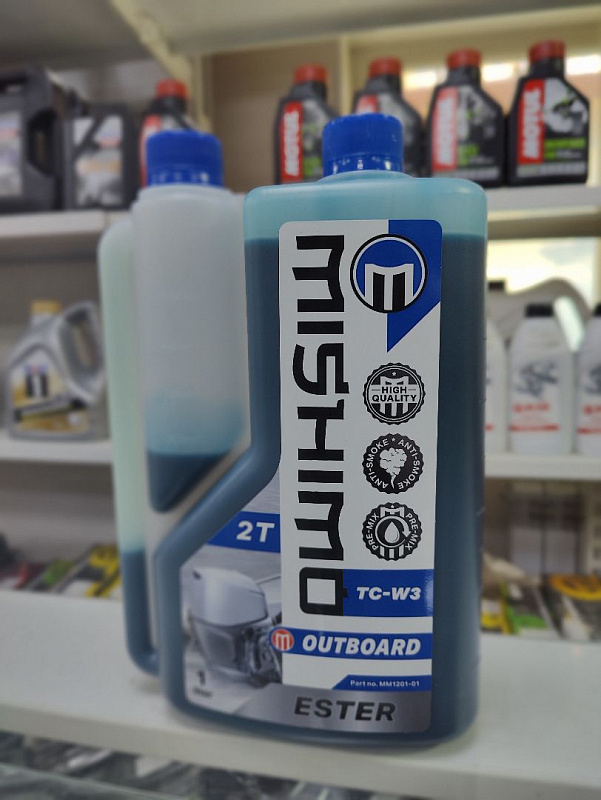 Масло MISHIMO 2T OUTBOARD (ESTER) полусинтетика 1 л в Назрани