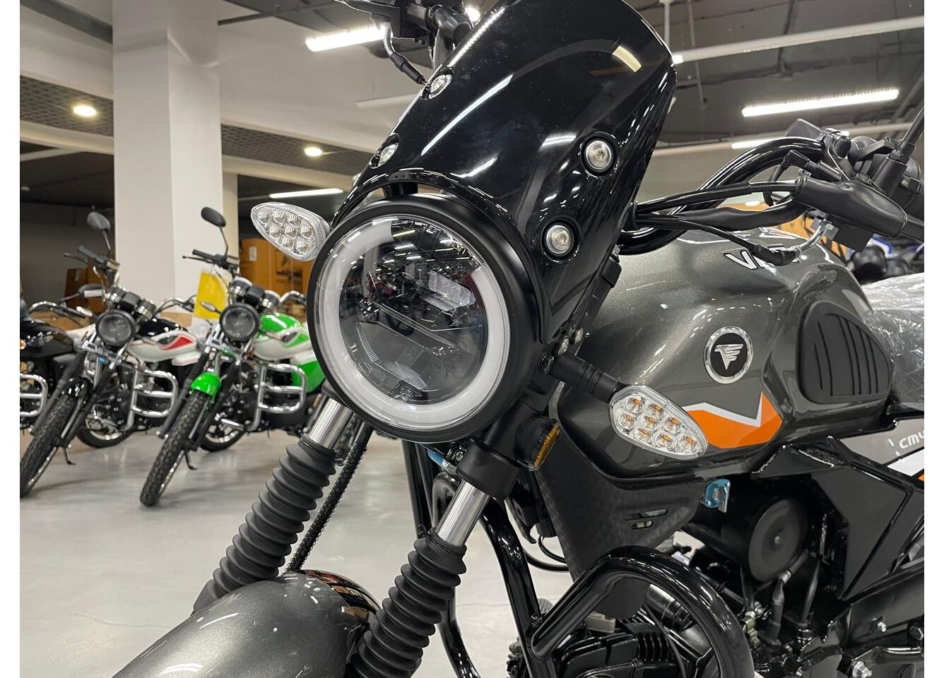 Мопед VMC NOVA 49сс (125сс) Led Full, дисковый тормоз, RKB RATO с баланс. валом, сигнализация в Назрани