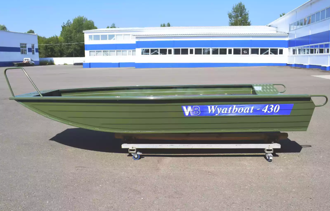 Алюминиевая лодка  Wyatboat-430 Master Fish в Назрани