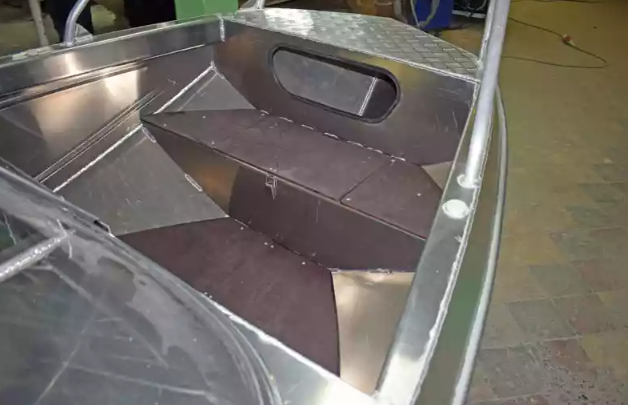 Алюминиевый катер Неман-500 DC (без покраски) в Назрани