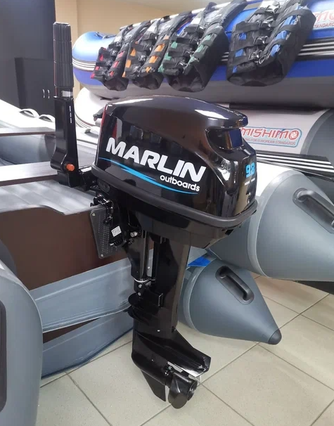 КОМПЛЕКТ ЛОДКА MISHIMO LITE 350 + МОТОР 9,8 Л.С. в Назрани