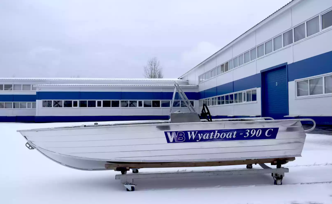 Алюминиевая лодка Wyatboat-390 C в Назрани