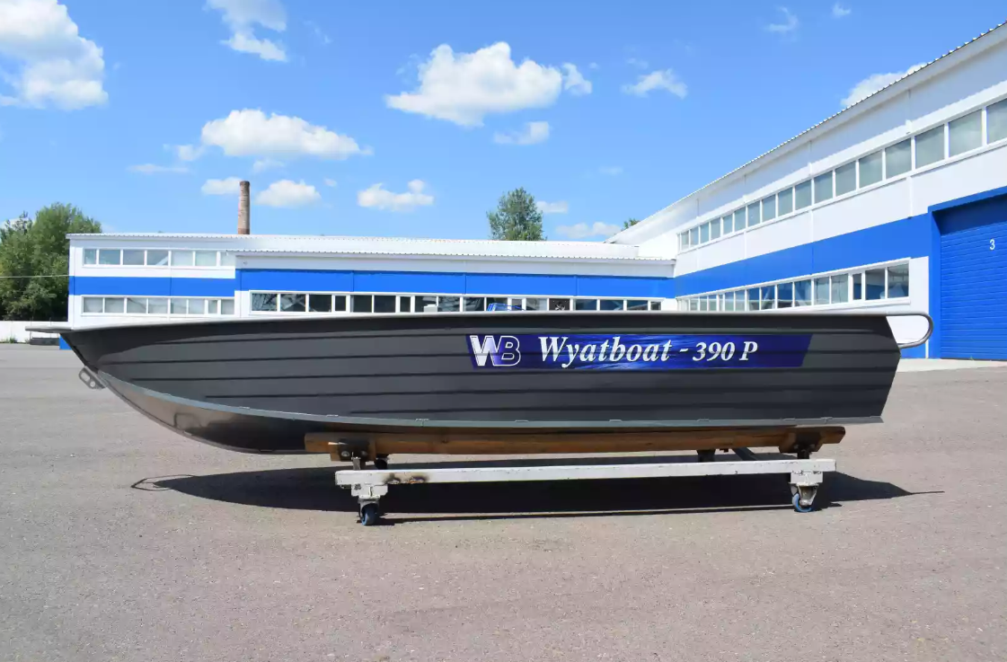 Алюминиевая лодка Wyatboat-390Р Fish в Назрани