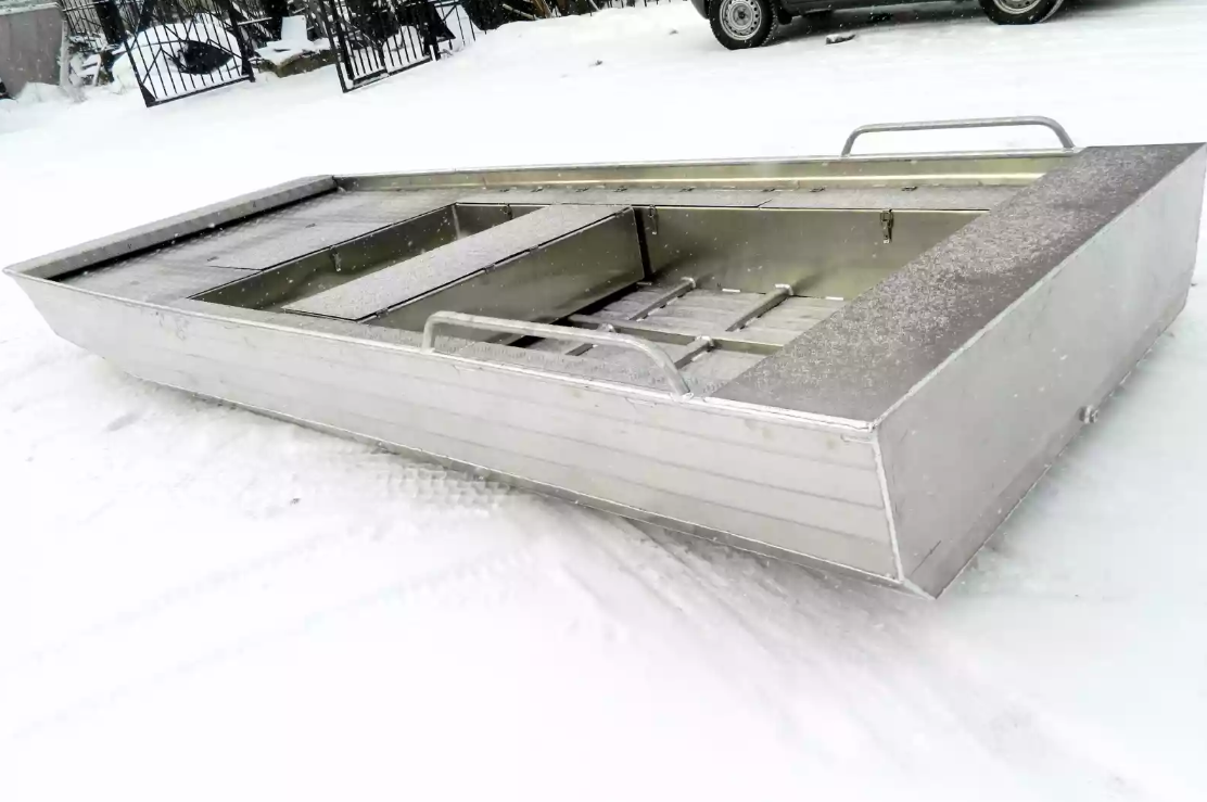 Алюминиевая лодка Wyatboat-390 Jonboat в Назрани
