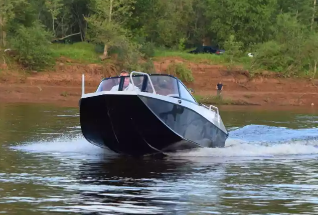 Алюминиевый катер Неман 500 DC водомёт в Назрани