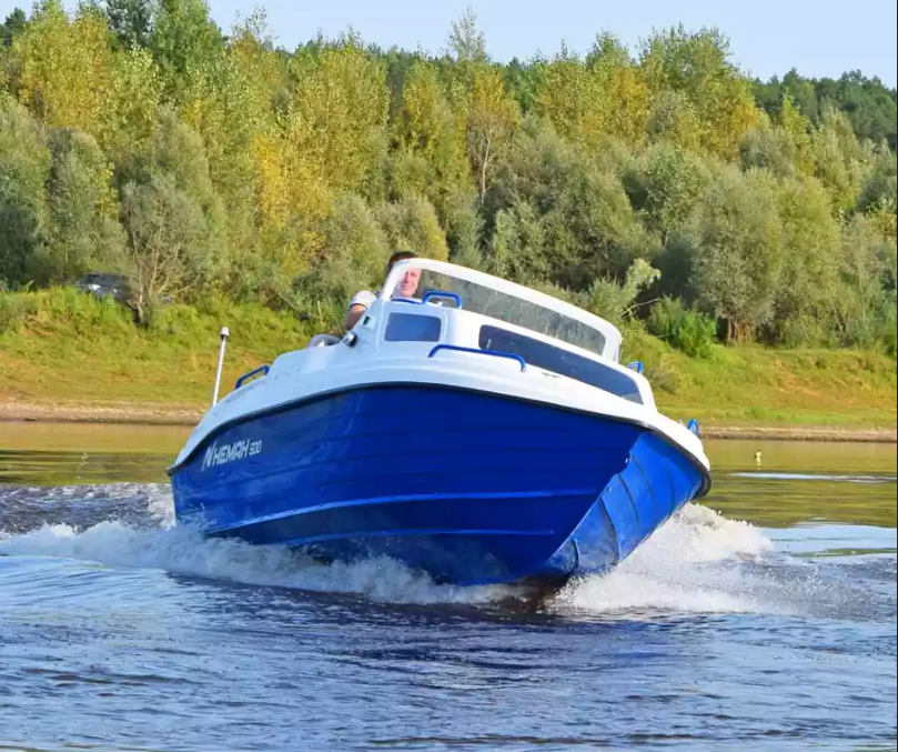 Комбинированный катер Neman-500 с каютой в Назрани