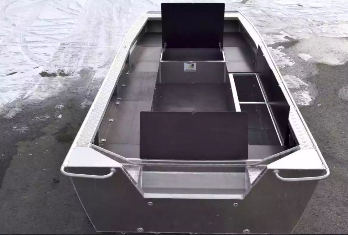Алюминиевая лодка Wyatboat-490 Jonboat в Назрани